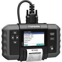 Testeur de batterie 12?V et de syst&egrave;mes 12?V/24?V BT600 avec imprimante int&eacute;gr&eacute;e Distribution Industrielle GC