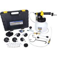 Trousse de purge de freins sous pression avec sept adaptateurs Distribution Industrielle GC