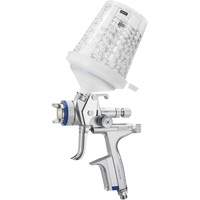 Pistolet de peinture 5000 B RP avec buse 1,2 et trois godets polyvalents RPS 0,3 l/0,6 l/0,9 L, Entr&eacute;e d'air 1/4" NPT, 10,24 pi³/min, Capacit&eacute; 0,3 L/0,6 L/0,9 L, 0,17 psi Distribution Industrielle GC