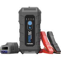 D&eacute;marreur d'appoint, survolteur, banque d'alimentation et lampe de poche JumpSurge1500 Distribution Industrielle GC