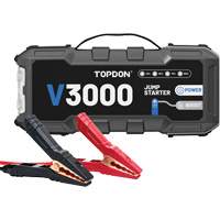 Survolteur, banque d'alimentation et lampe de poche V3000 Distribution Industrielle GC