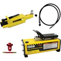Ensemble de brise-talon pour pneus g&eacute;ants/&eacute;quipement de terrassement avec pompe hydraulique de 1/2 gallon Distribution Industrielle GC