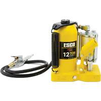 Cric-bouteille de s&eacute;rie Pro, 12 tonne(s), Air comprim&eacute;/hydraulique, 18-1/2" Hauteur &eacute;lev&eacute;e Distribution Industrielle GC