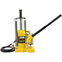 Cric-bouteille de s&eacute;rie Pro, 12 tonne(s), Air comprim&eacute;/hydraulique, 18-1/2" Hauteur &eacute;lev&eacute;e Distribution Industrielle GC