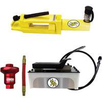 Ensemble de brise-talon pour pneus g&eacute;ants/&eacute;quipement de terrassement Yellow Jackit Distribution Industrielle GC