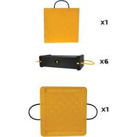 Ensemble de syst&egrave;me de sout&egrave;nement en composite CribLok 8 mcx Distribution Industrielle GC
