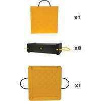 Ensemble de syst&egrave;me de sout&egrave;nement en composite CribLok 10 mcx Distribution Industrielle GC