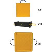 Ensemble de syst&egrave;me de sout&egrave;nement en composite CribLok 20 mcx Distribution Industrielle GC