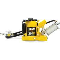 Cric bouteille de s&eacute;rie Pro "Shorty", 20 tonne(s), Air comprim&eacute;/hydraulique, 12-5/8" Hauteur &eacute;lev&eacute;e Distribution Industrielle GC