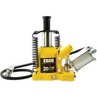 Cric bouteille de s&eacute;rie Pro "Shorty", 20 tonne(s), Air comprim&eacute;/hydraulique, 12-5/8" Hauteur &eacute;lev&eacute;e Distribution Industrielle GC
