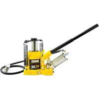 Cric bouteille de s&eacute;rie Pro "Shorty", 20 tonne(s), Air comprim&eacute;/hydraulique, 12-5/8" Hauteur &eacute;lev&eacute;e Distribution Industrielle GC