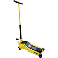 Cric rouleur s&eacute;rie Pro, 3 tonne(s) Capacit&eacute;, 3-3/4" Abaiss&eacute;e, 19-69/100" &eacute;lev&eacute;e, Hydraulique &agrave; main Distribution Industrielle GC