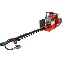 Low Height Floor Jack, 20 Ton(s) Capacity, 8-5/8" Lowered, 22-3/4" Raised, Air Hydraulic Distribution Industrielle GC