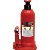 Cric hydraulique &agrave; bouteille avec trou pour manom&egrave;tre, 12,5 tonnes, 18-89/100" Hauteur &eacute;lev&eacute;e Distribution Industrielle GC