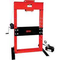 Presse pour atelier op&eacute;r&eacute;e par une pompe/hydraulique &agrave; air, Capacit&eacute; 50 tonnes Distribution Industrielle GC