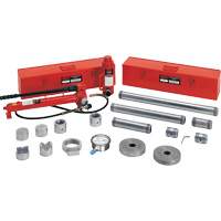 Trousse de r&eacute;paration pour collision et entretien, capacit&eacute; 20 tonnes, avec adaptateurs forg&eacute;s Distribution Industrielle GC