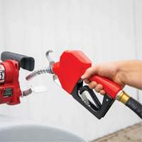 Pistolet de distribution automatique rouge pour essence Distribution Industrielle GC