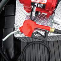 Pistolet de distribution automatique rouge pour essence Distribution Industrielle GC