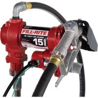 Pompe de transfert de carburant 12 V CC avec pistolet Distribution Industrielle GC