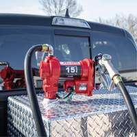 Pompe de transfert de carburant 12 V CC avec pistolet Distribution Industrielle GC