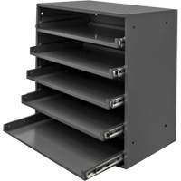 Boîtes de rangement à compartiments et tiroirs