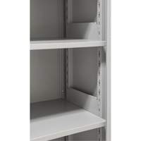 Hi-Boy Storage Cabinet, Steel, 4 Shelves, 72" H x 36" W x 18" D, Grey Distribution Industrielle GC