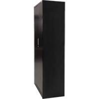 Hi-Boy Storage Cabinet, Steel, 4 Shelves, 72" H x 36" W x 18" D, Black Distribution Industrielle GC