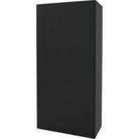 Armoire de rangement combin&eacute;e, 36" la x 18" p x 72" h, Noir Distribution Industrielle GC
