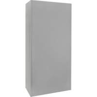 Wardrobe Storage Cabinet, Steel, 36" W x 18" D x 72" H, Grey Distribution Industrielle GC