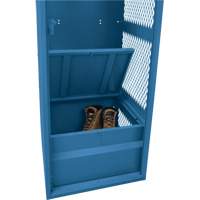 Casier pour &eacute;quipement, Acier, 24" la x 24" p x 72" h, Bleu fonc&eacute; Distribution Industrielle GC