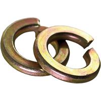 Rondelle d'arr&ecirc;t fendue, 1/4", Zinc jaune Distribution Industrielle GC