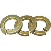 Rondelle d'arr&ecirc;t fendue, 5/8", Zinc jaune Distribution Industrielle GC