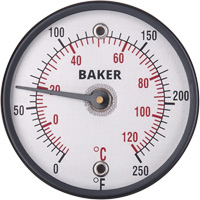 Surface Thermometers, Contact, Analogue, 0-250°F (-20-120°C) Distribution Industrielle GC