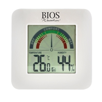 Hygrom&egrave;tres int&eacute;rieurs avec indicateur de confort BIOS, Contact, Num&eacute;rique, -58-158°F (-50-70°C) Distribution Industrielle GC