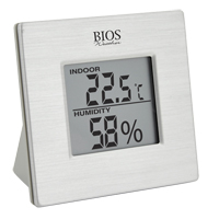 Thermom&egrave;tres int&eacute;rieurs pour humidit&eacute; & temp&eacute;rature, Contact, Num&eacute;rique, -58-158°F (-50-70°C) Distribution Industrielle GC