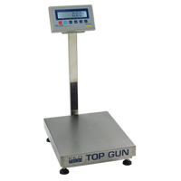 Balances &agrave; plateau &eacute;lectroniques Top Gun, 18" lo x 12" la, Capacit&eacute; de 150 lb Distribution Industrielle GC