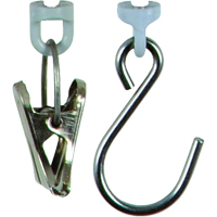Accessoire pour balance &agrave; ressort Micro -pince + crochet avec attache &agrave; œil Distribution Industrielle GC