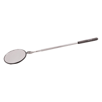 Inspection Mirror, Circular, 3-3/4" L x 3-3/4" W, Telescopic Distribution Industrielle GC