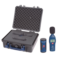 Ensemble de sonom&egrave;tre et calibrateur, Gamme de mesure 30 - 130 dB Distribution Industrielle GC