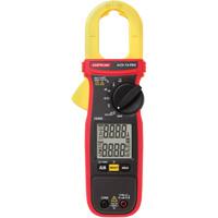 Multim&egrave;tre TRMS &agrave; pince avec &eacute;cran double ACD-14-PRO, Tension c.a./c.c., Courant c.a. Distribution Industrielle GC
