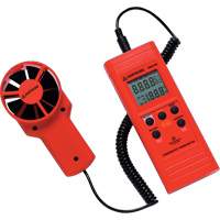 An&eacute;mom&egrave;tre et thermom&egrave;tre TMA10A, Sans enregistrement des donn&eacute;es, Gamme de v&eacute;locit&eacute; d'air de 0,4 - 25 m/sec Distribution Industrielle GC