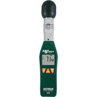 Compteur de contrainte thermique &agrave; thermom&egrave;tre globe mouill&eacute; Extech Distribution Industrielle GC