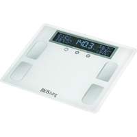 P&egrave;se-personne imp&eacute;dancem&egrave;tre num&eacute;rique haut de gamme, Capacit&eacute; 441 lb, Graduations 100 g Distribution Industrielle GC