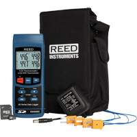 N&eacute;cessaire de thermom&egrave;tre thermocouple &agrave; enregistrement de donn&eacute;es Distribution Industrielle GC