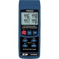 Thermom&egrave;tre &agrave; thermocouple pour enregistreur de donn&eacute;es avec certificat de calibration Distribution Industrielle GC