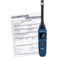 Thermo-hygrom&egrave;tre Bluetooth Smart Series avec certificat de calibration, 0,0% - 100% RH, -4°- 140° F (-20° - 60° C) Distribution Industrielle GC