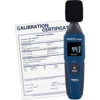 Sonom&egrave;tre Bluetooth Smart Series avec certificat de calibration, Gamme de mesure 30 - 130 dB Distribution Industrielle GC