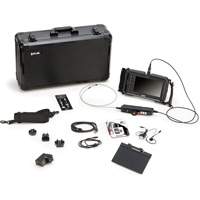 Videoscope Kit with 2-Way Articulation 4.5 mm × 1 m Long Camera Probe, 7" Display, 1024 x 600 pixels Distribution Industrielle GC