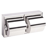 Distributeur double de papier hygi&eacute;nique avec protecteurs, Multiple Capacit&eacute; du rouleau Distribution Industrielle GC