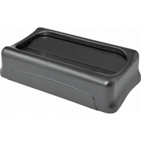 Contenants Slim Jim a/canaux de ventilation, Couvercle &agrave; battant, Plastique, Convient aux contenants 20-1/2" x 11-2/5" Distribution Industrielle GC
